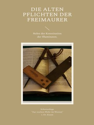 cover image of Die Alten Pflichten der Freimaurer